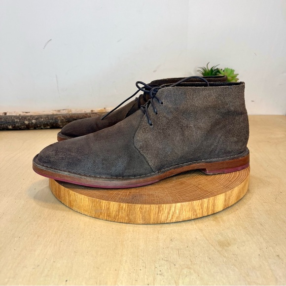 *Cole Haan | Paul Distressed Suede Desert Boots in Brown C09565 Size 10 - Picture 2 of 15